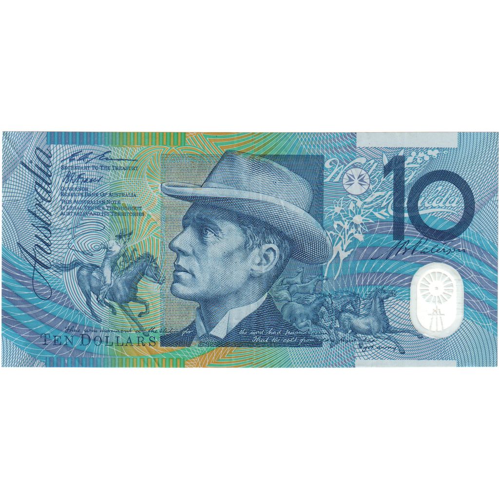 Austrálie, 
  
  10 dolarů, 
  
  EF(40-45)