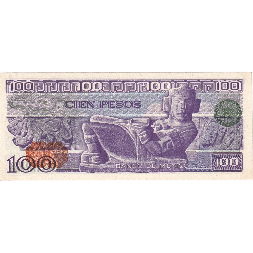 Mexiko, 
  
  100 pesos, 
  
  1981-01-27