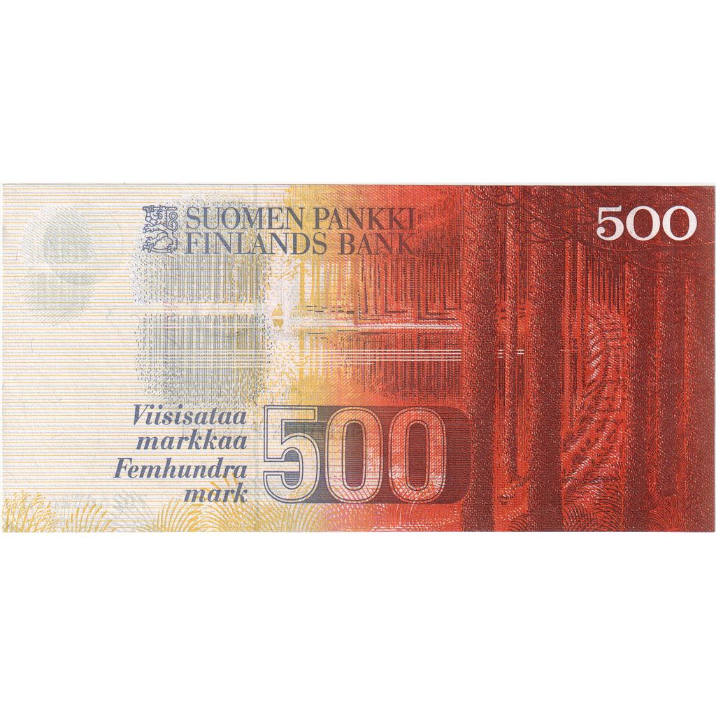 Finsko, 
  
  500 marek, 
  
  AU(55–58)