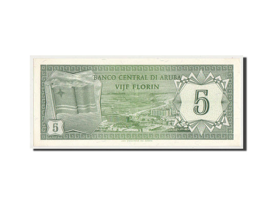 Bankovka, 
  
  Aruba, 
  
  5 Florin