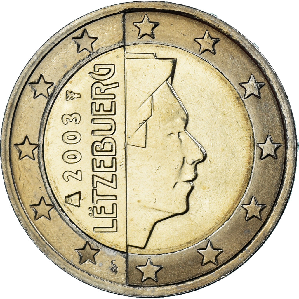 Lucembursko, 
  
  2 eura, 
  
  2003