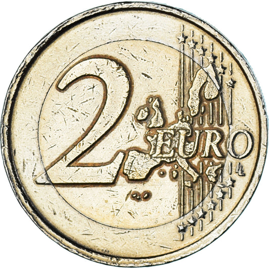 Nizozemí, 
  
  2 eura, 
  
  2001