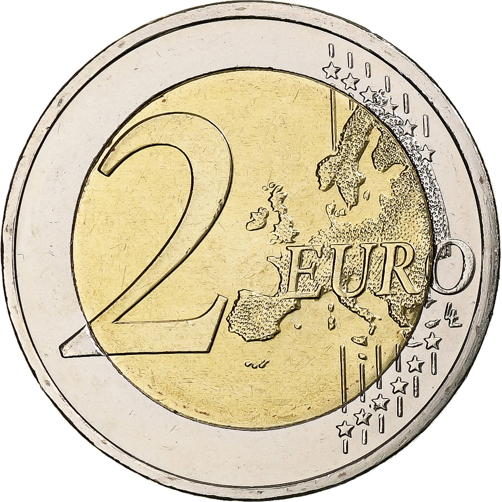 Řecko, 
  
  2 eura, 
  
  Nikos Kazantzakis