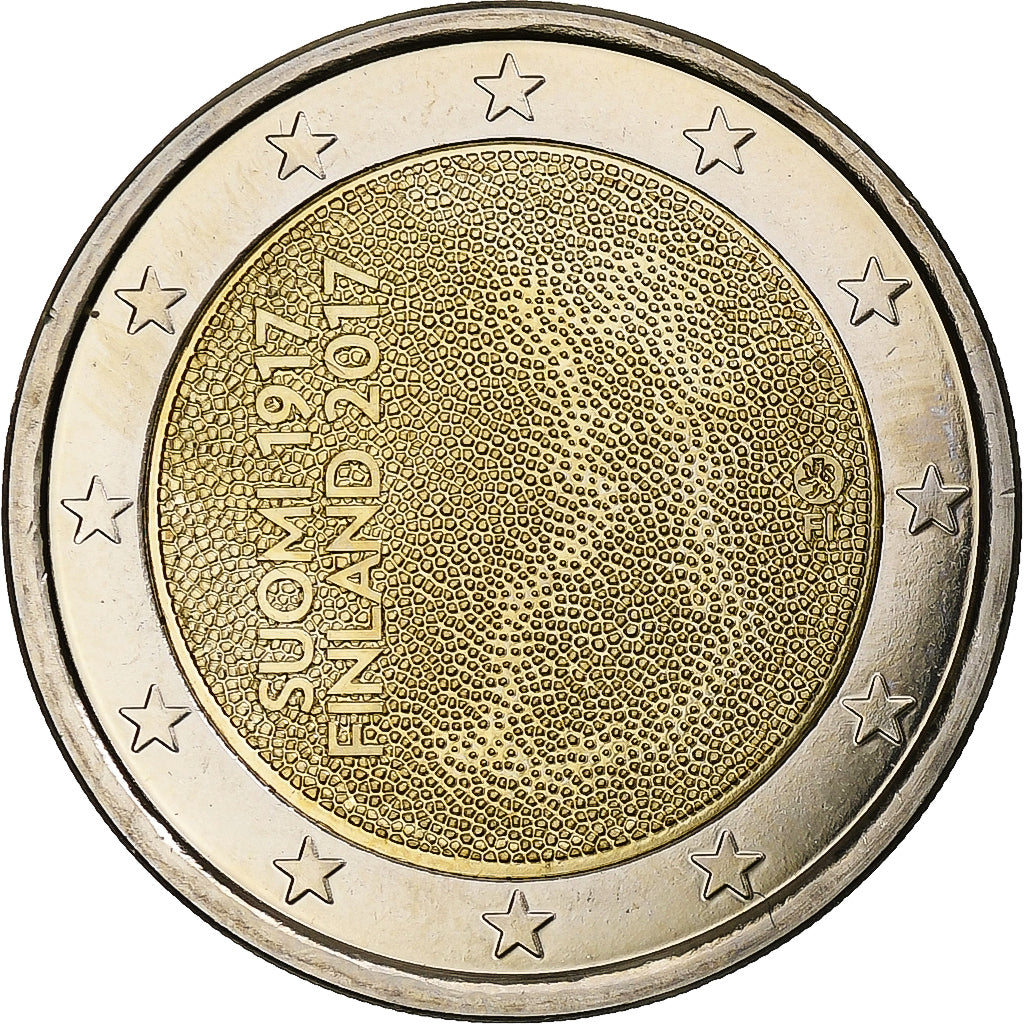 Finsko, 
  
  2 eura, 
  
  Nezávislost
