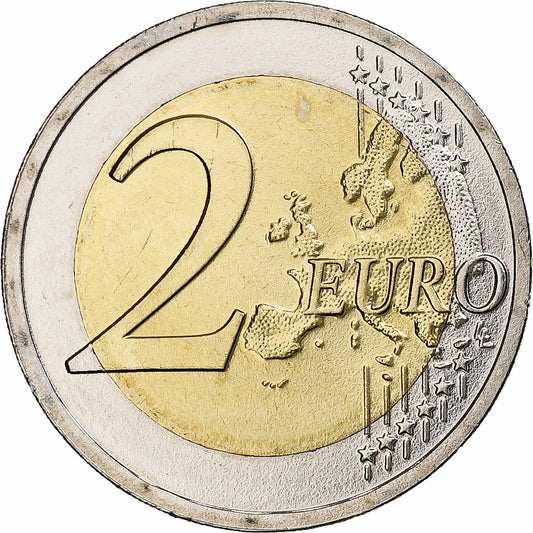 Lotyšsko, 
  
  2 eura, 
  
  100 ans des pays baltes