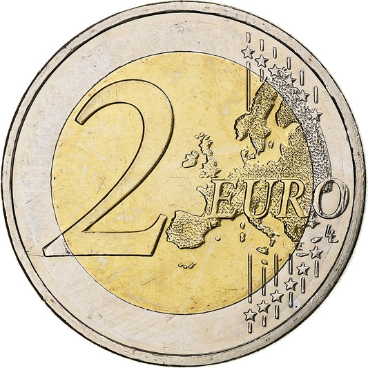 Řecko, 
  
  2 eura, 
  
  Holocaust du monastère d'Arkadi