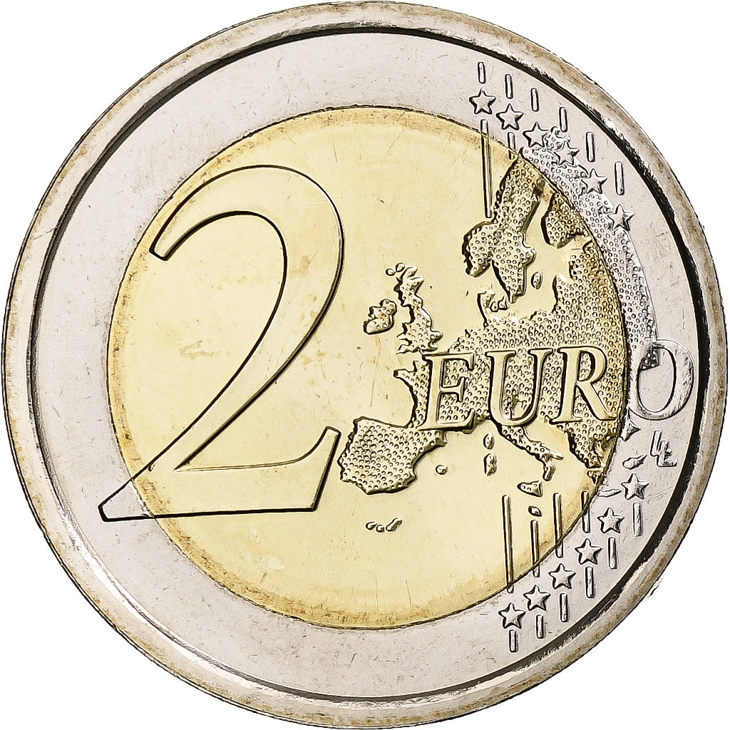 Itálie, 
  
  2 eura, 
  
  Bazilika svatého Marka