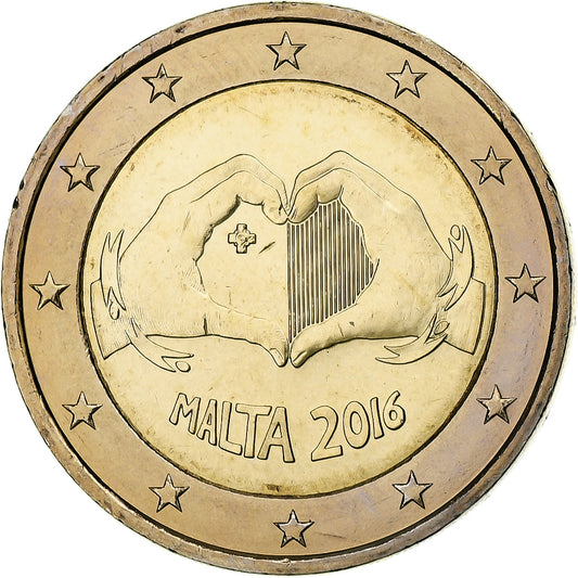 Malta, 
  
  2 eura, 
  
  2016