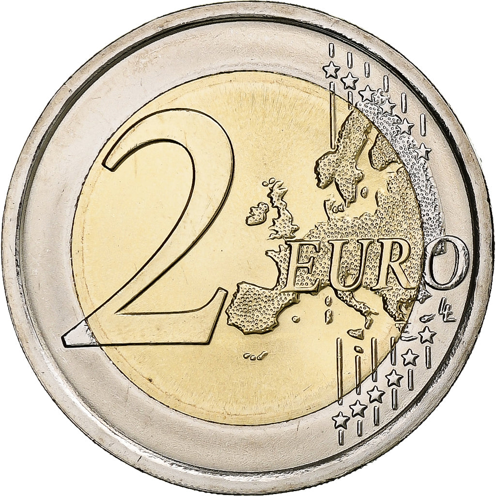 Itálie, 
  
  2 eura, 
  
  2018