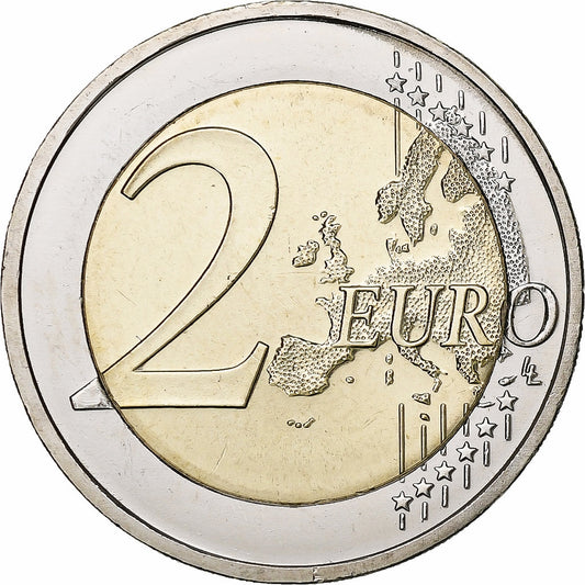 Lotyšsko, 
  
  2 eura, 
  
  Zemgale