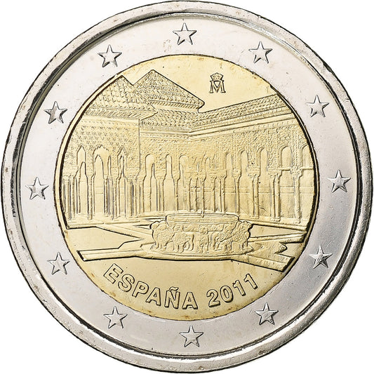 Španělsko, 
  
  Juan Carlos I. 
  
  2 eura