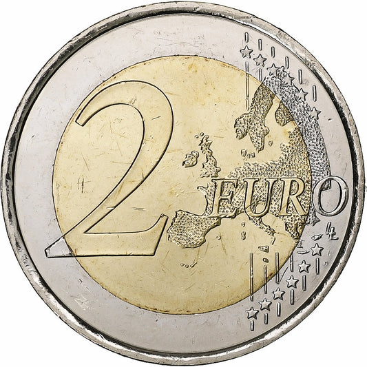 Španělsko, 
  
  2 eura, 
  
  2019