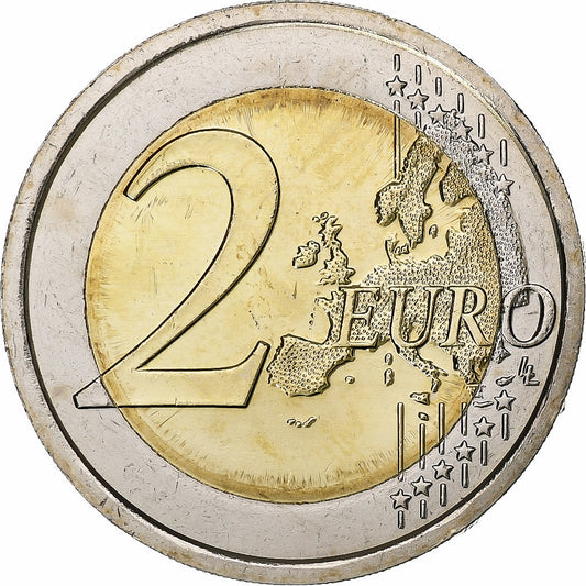 Itálie, 
  
  2 eura, 
  
  2016