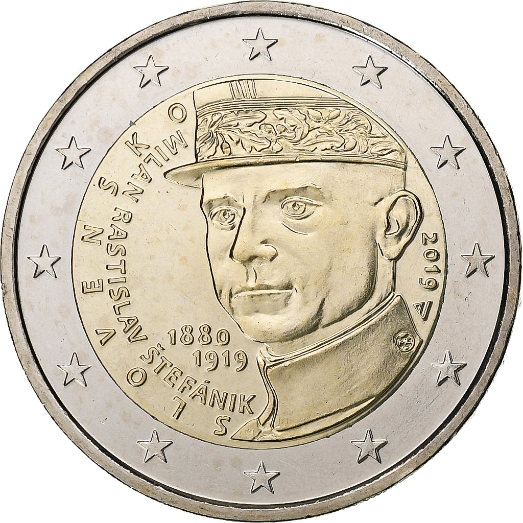Slovensko, 
  
  2 eura, 
  
  2019