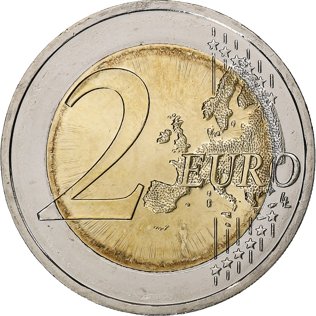 Německo, 
  
  2 eura, 
  
  2016