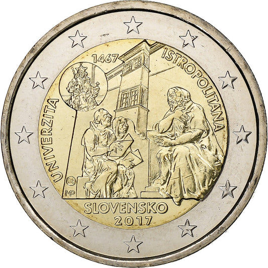 Slovensko, 
  
  2 eura, 
  
  2017