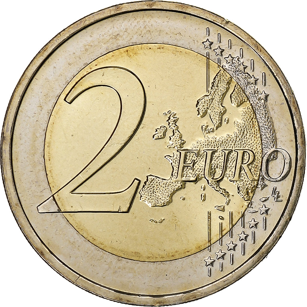 Nizozemí, 
  
  2 eura, 
  
  2015
