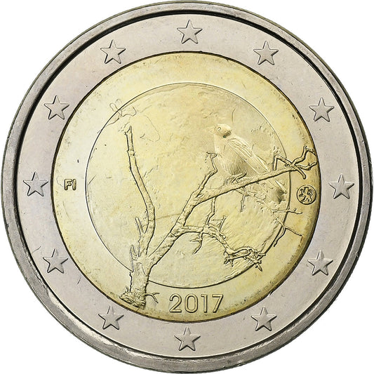Finsko, 
  
  2 eura, 
  
  2017