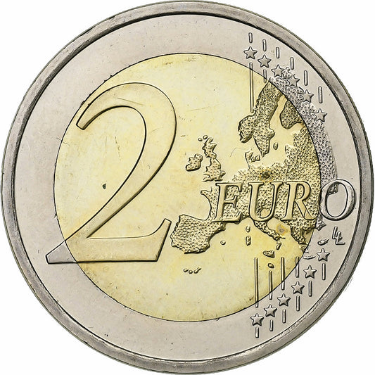 Finsko, 
  
  2 eura, 
  
  2017