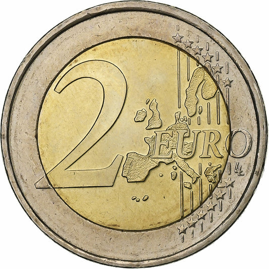 Řecko, 
  
  2 eura, 
  
  2004