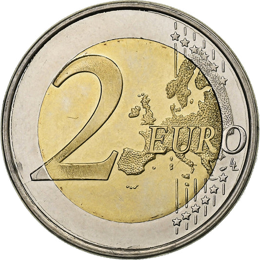Finsko, 
  
  2 eura, 
  
  2007