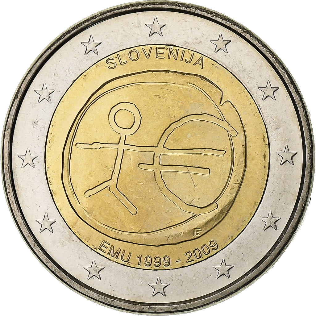 Slovinsko, 
  
  2 eura, 
  
  Slovinsko