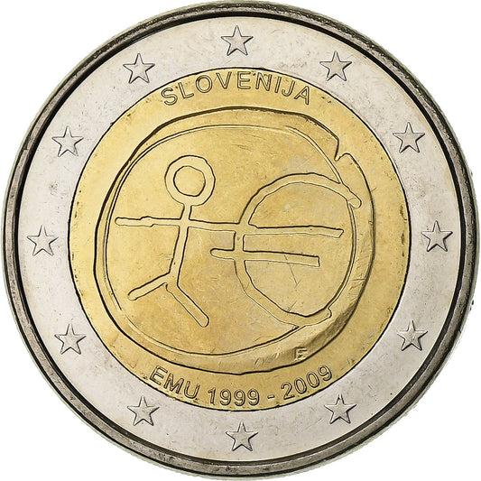 Slovinsko, 
  
  2 eura, 
  
  Slovinsko