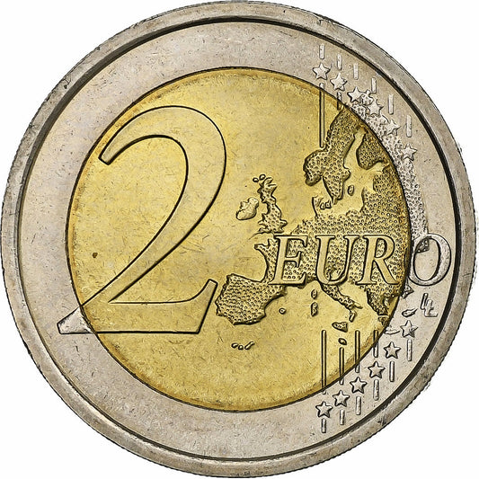 Itálie, 
  
  2 eura, 
  
  UEM
