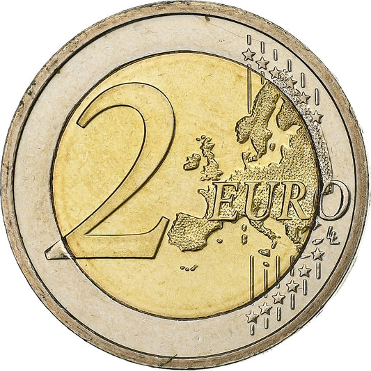 IRSKO, 
  
  2 eura, 
  
  Evropská měnová unie