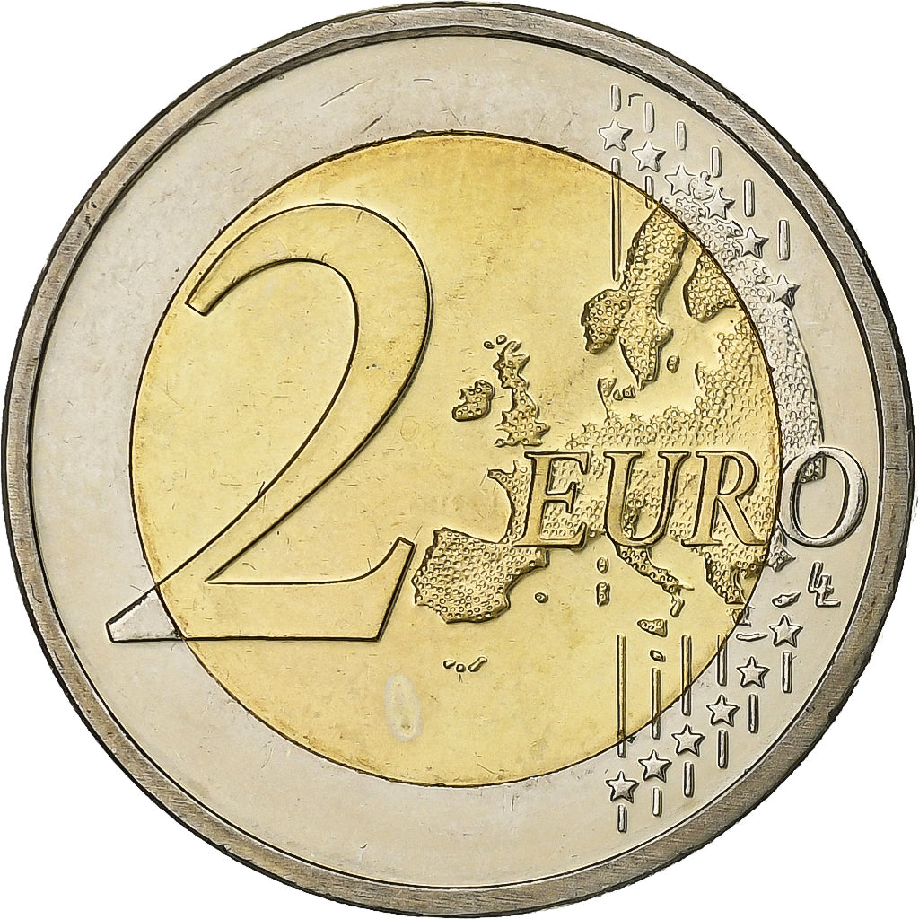 Kypr, 
  
  2 eura, 
  
  Union économique et monétaire