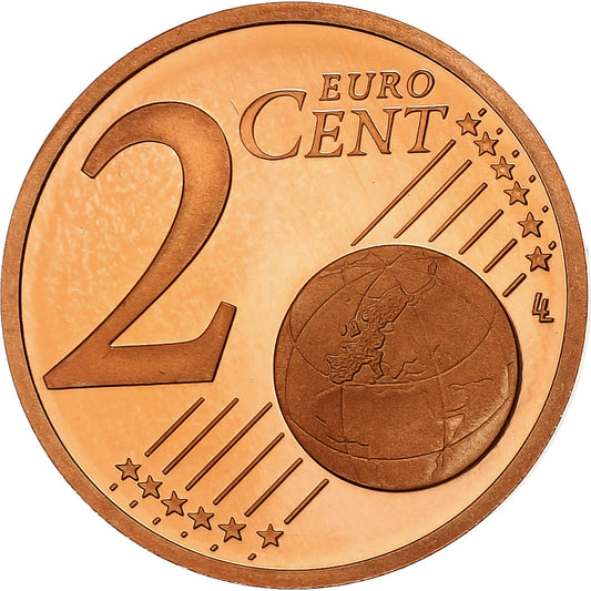 Francie, 
  
  2 euro centy, 
  
  2010
