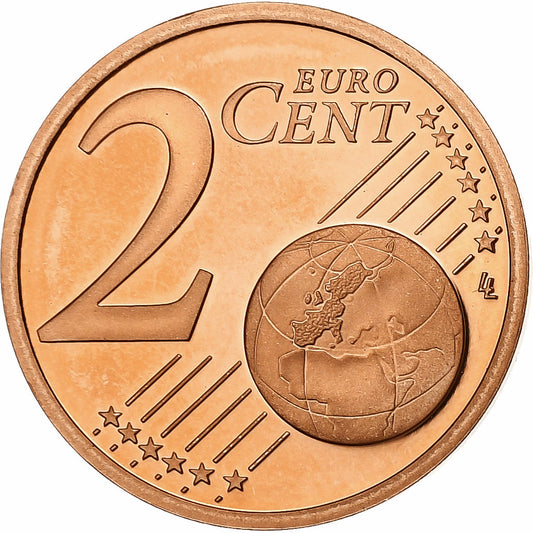 Francie, 
  
  2 euro centy, 
  
  2014