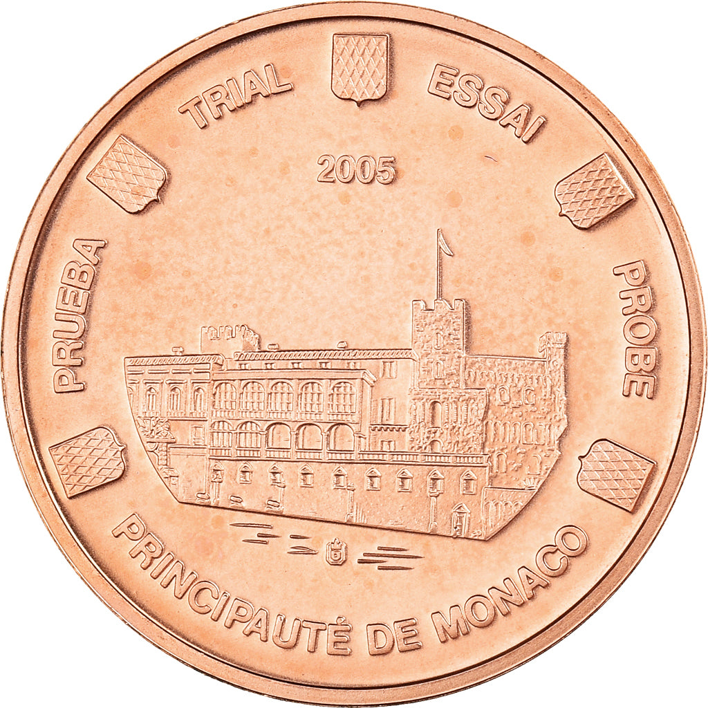 Monako, 
  
  2 euro centy, 
  
  2005