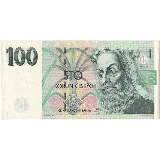 Česká republika, 
  
  100 korun, 
  
  1997