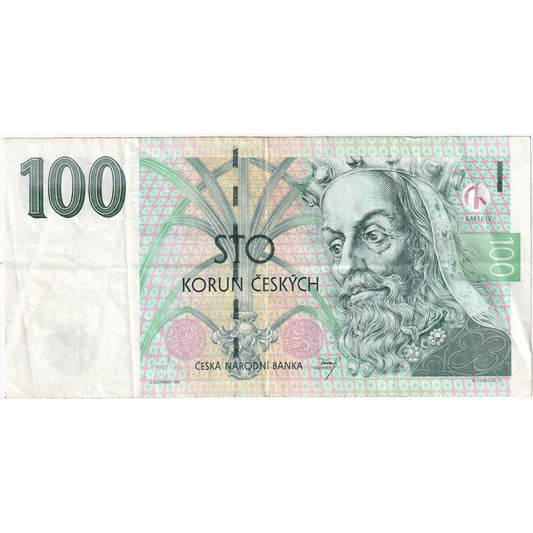 Česká republika, 
  
  100 korun, 
  
  AU(55–58)