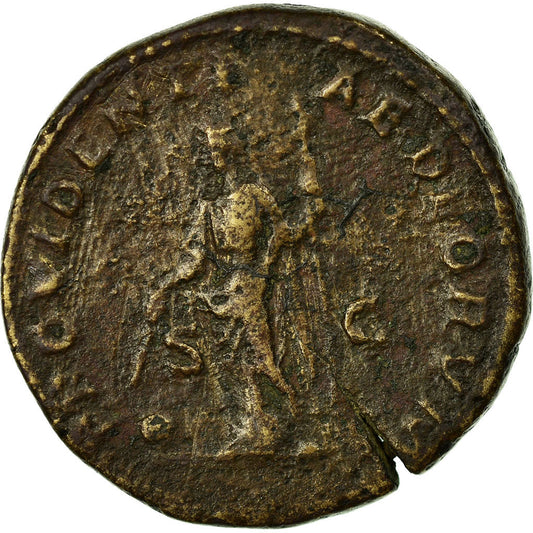 Mince, 
  
  Caracalla, 
  
  Sestertius