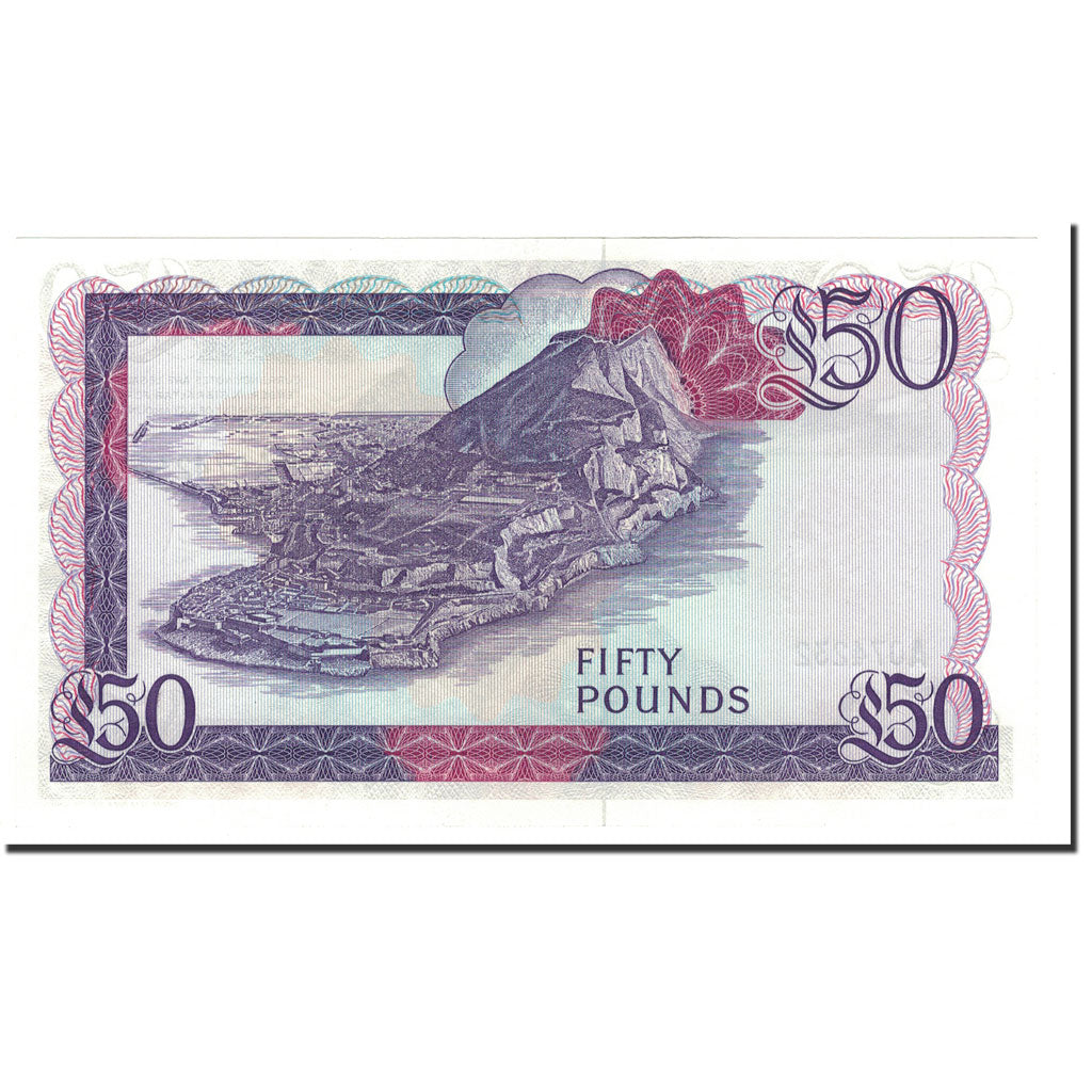 Bankovka, 
  
  Gibraltar, 
  
  50 liber