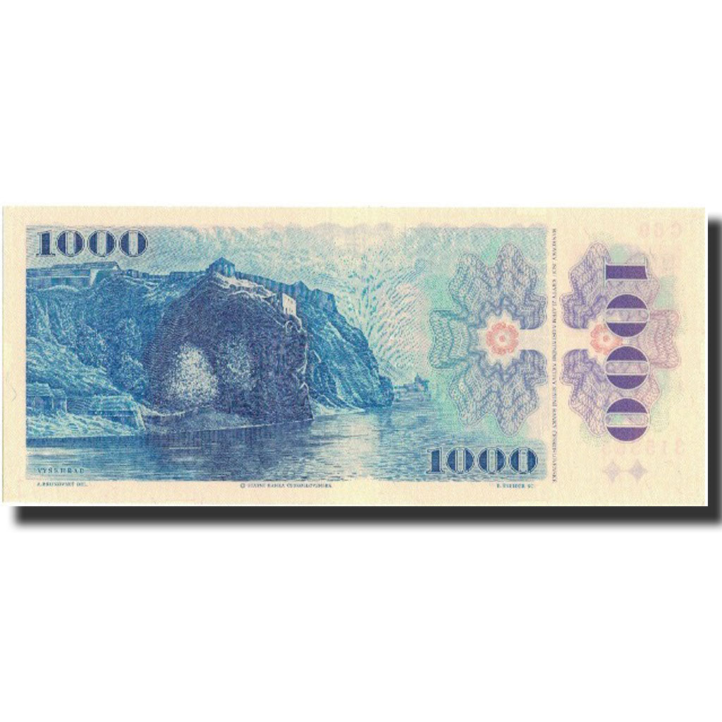 Bankovka, 
  
  Česká republika, 
  
  1000 korun