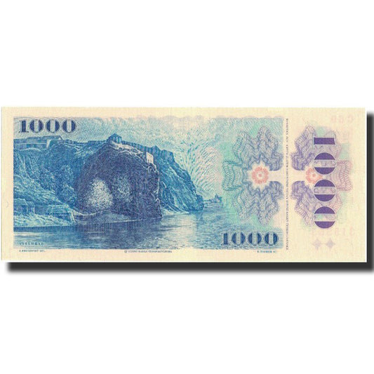 Bankovka, 
  
  Česká republika, 
  
  1000 korun