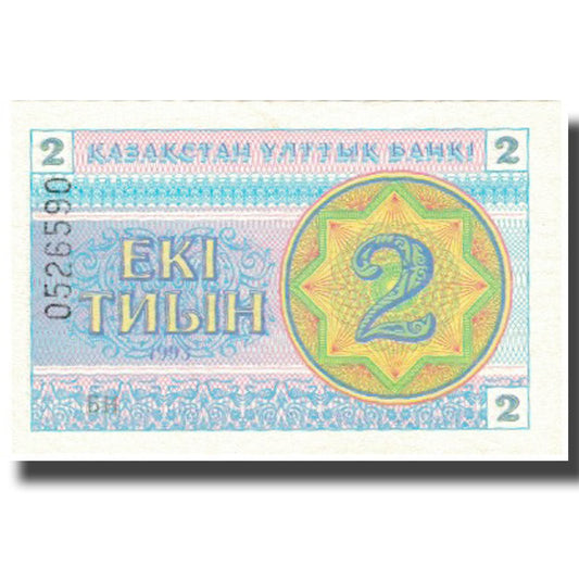 Bankovka, 
  
  Kazachstán, 
  
  2 Tyin