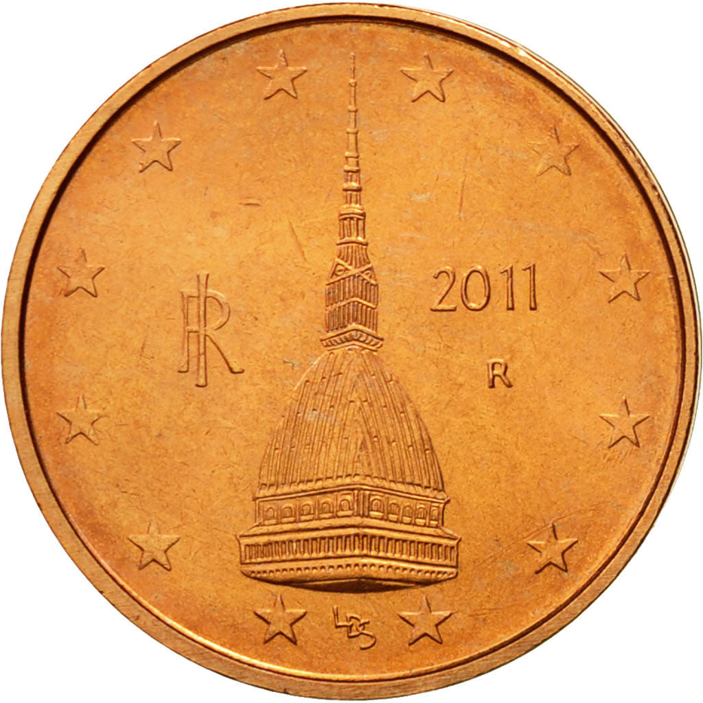Itálie, 
  
  2 euro centy, 
  
  2011