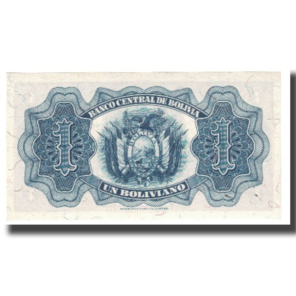 Bankovka, 
  
  Bolívie, 
  
  1 Boliviano