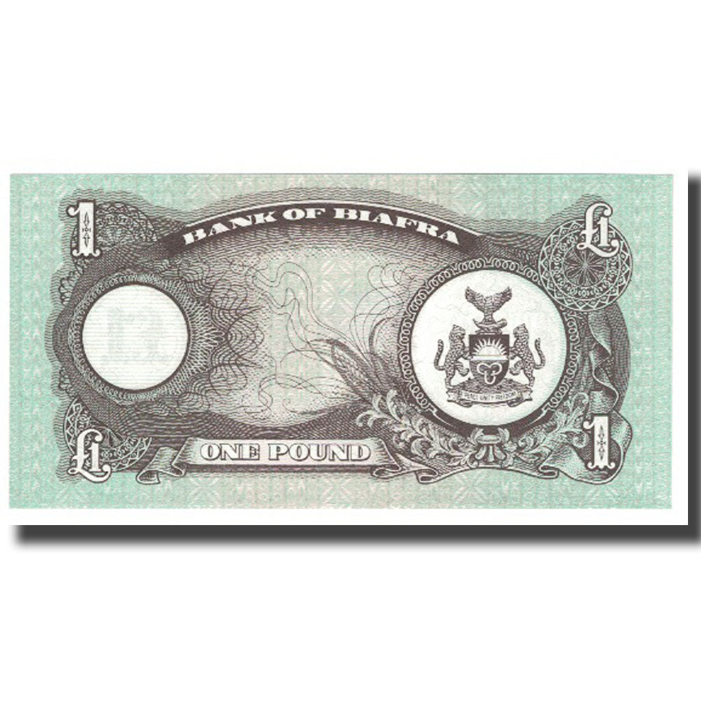 Bankovka, 
  
  Biafra, 
  
  1 libra