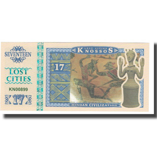 Bankovka, 
  
  Řecko, 
  
  KNOSSOS