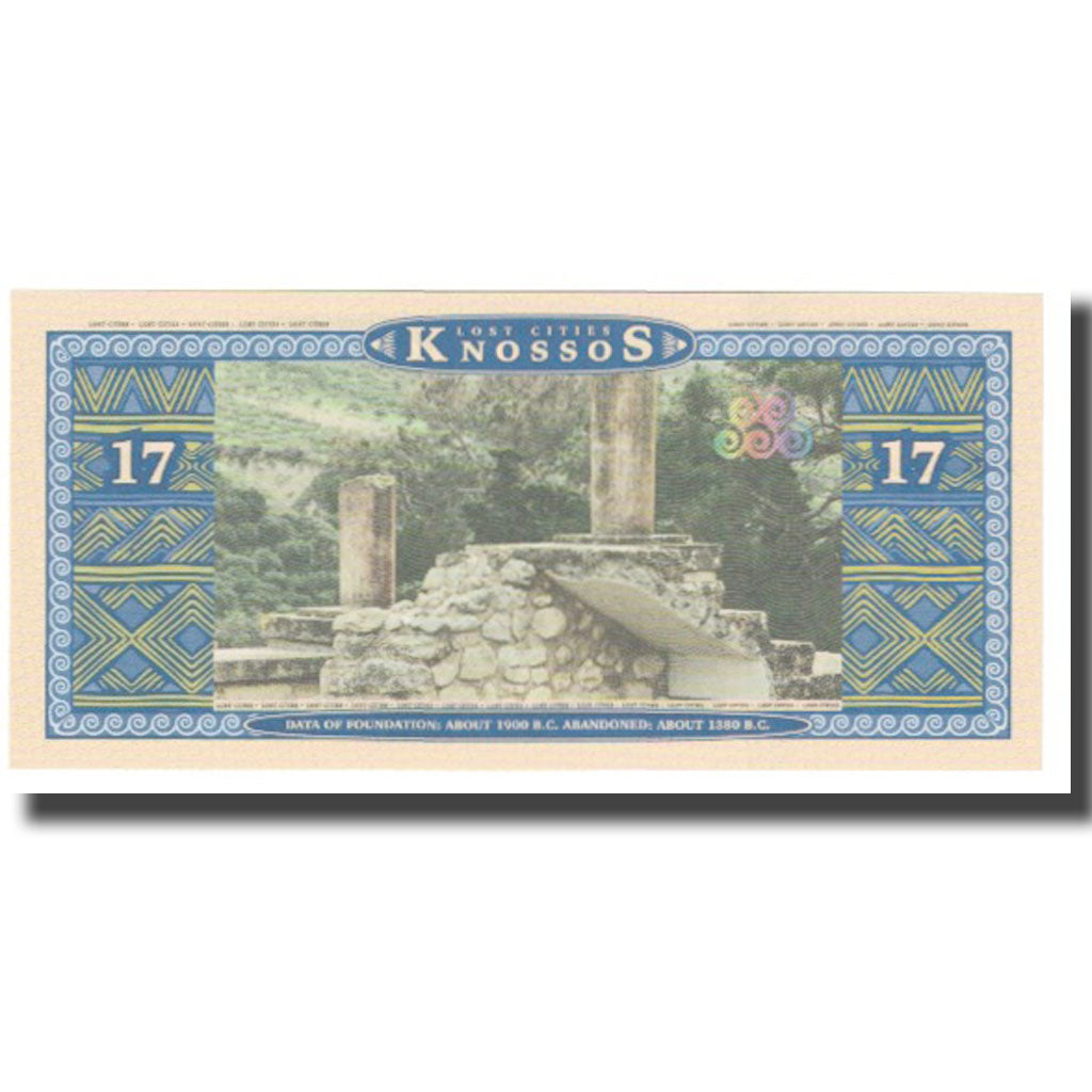 Bankovka, 
  
  Řecko, 
  
  KNOSSOS