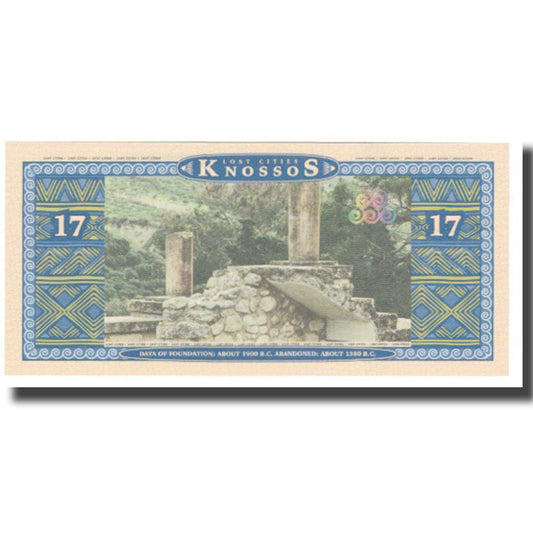 Bankovka, 
  
  Řecko, 
  
  KNOSSOS