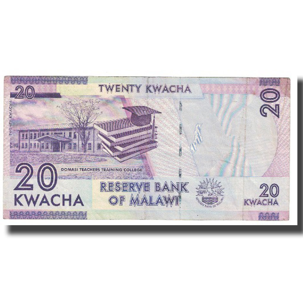Bankovka, 
  
  malawi, 
  
  20 Kwacha