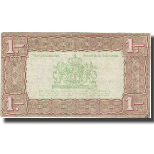 Bankovka, 
  
  Nizozemí, 
  
  1 zlatý