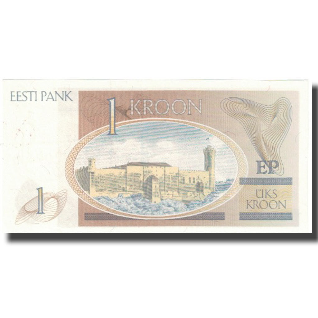 Bankovka, 
  
  Estonsko, 
  
  1 koruna