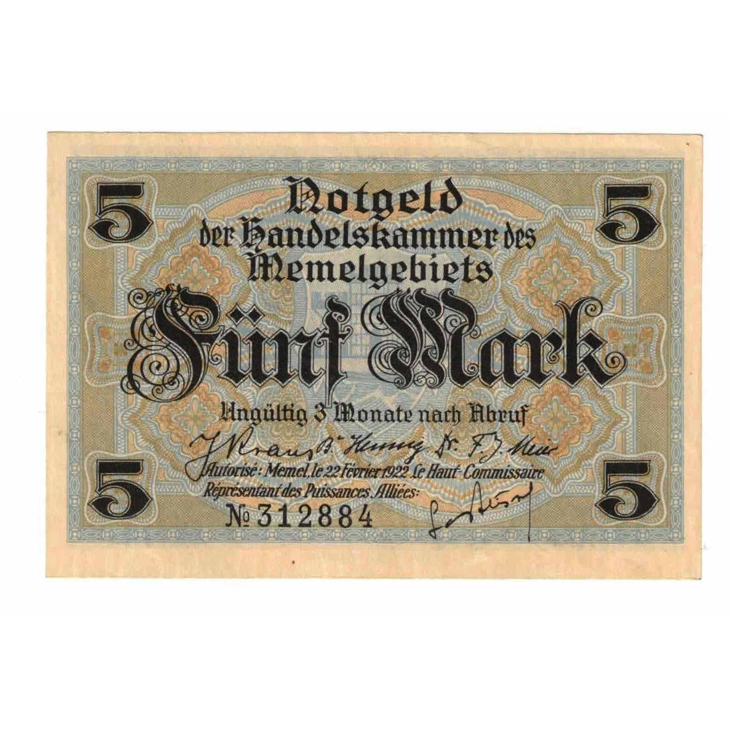 Bankovka, 
  
  memel, 
  
  5 Označte
